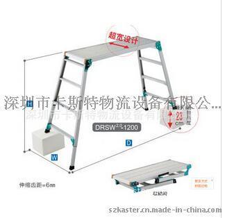 卡斯特厂家供应DR2.0-12超长铝型材U字梯子